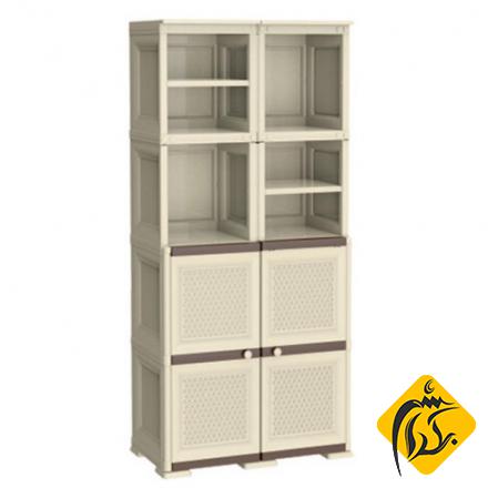 ویژگی های کمد کتابخانه پلاستیکی