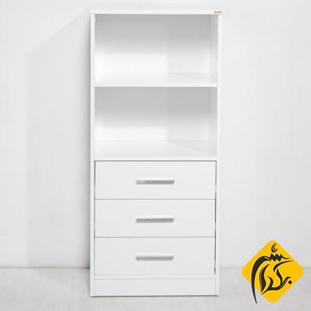 معیار انتخاب کمد کتابخانه چوبی سفید