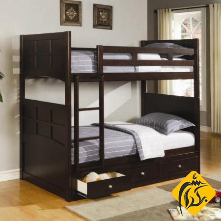 پخش مستقیم تخت دو طبقه پسرانه ساده