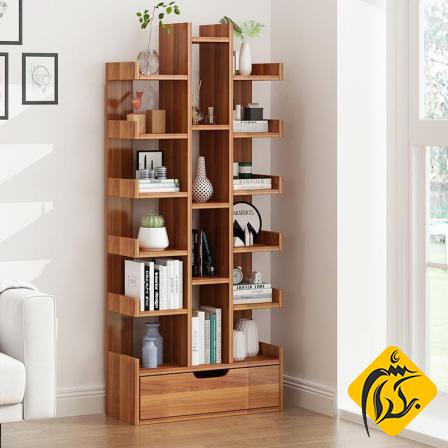 قیمت عمده کتابخانه چوبی ساده با کیفیت