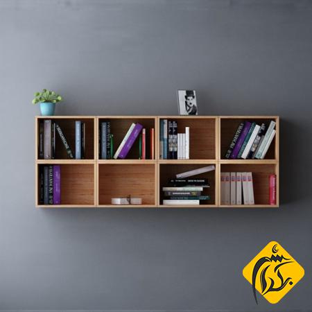 تامین عمده کتابخانه ساده دیواری