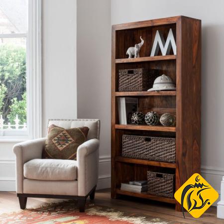 توضیحاتی درباره کتابخانه چوبی